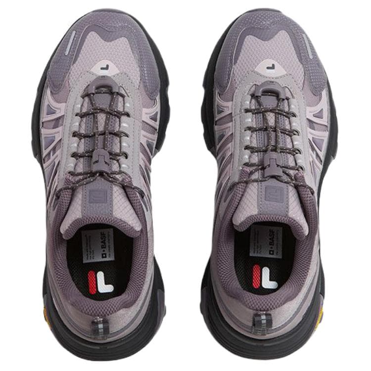Кроссовки FILA FUSION COMO Y Альпинистские и треккинговые ботинки Низкий верх Цинково-серый Облачный серый Женские - изображение 3