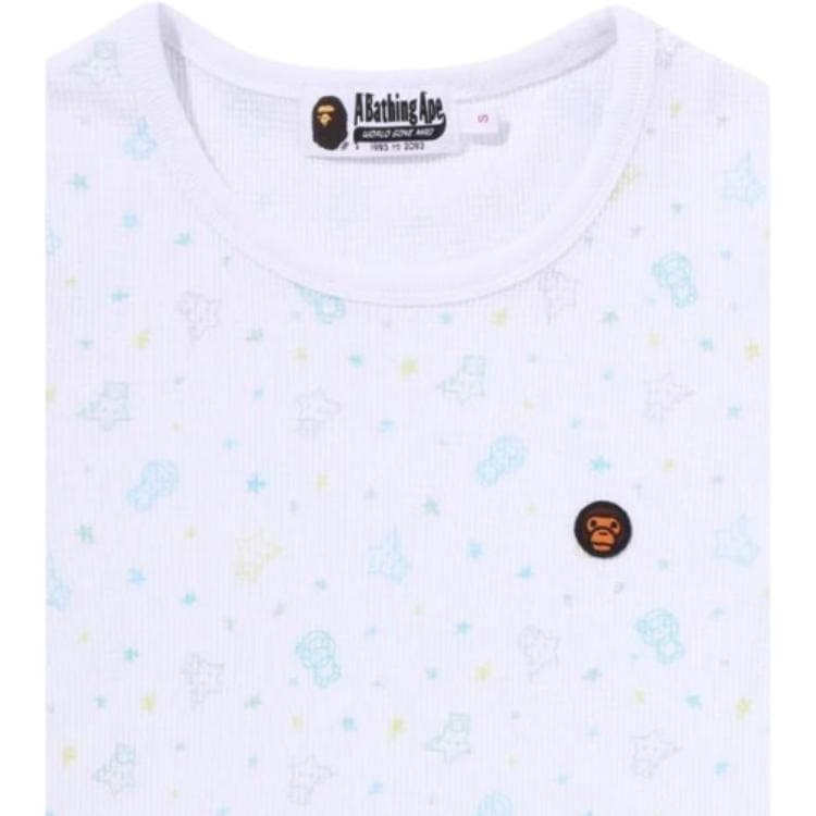 Футболка A BATHING APE FW26 Многоцветные Женские T-рубашки - изображение 5