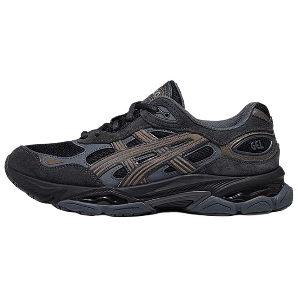 Кроссовки для бега asics Гель NYC 2,0 Беговые кроссовки Low Топ Черный серый Унисекс - изображение 1