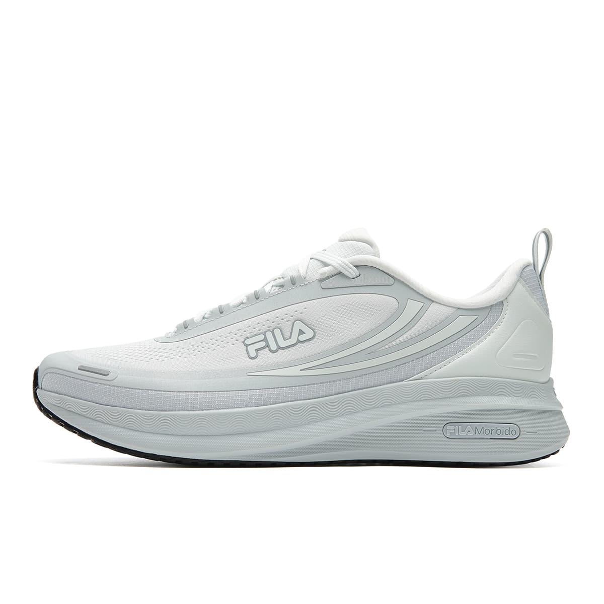 Кроссовки для бега FILA NUVOLE 4 Беговые кроссовки Низкий Топ Блекнущий Синий Day Речный Каменный Серый Мужской - изображение 1