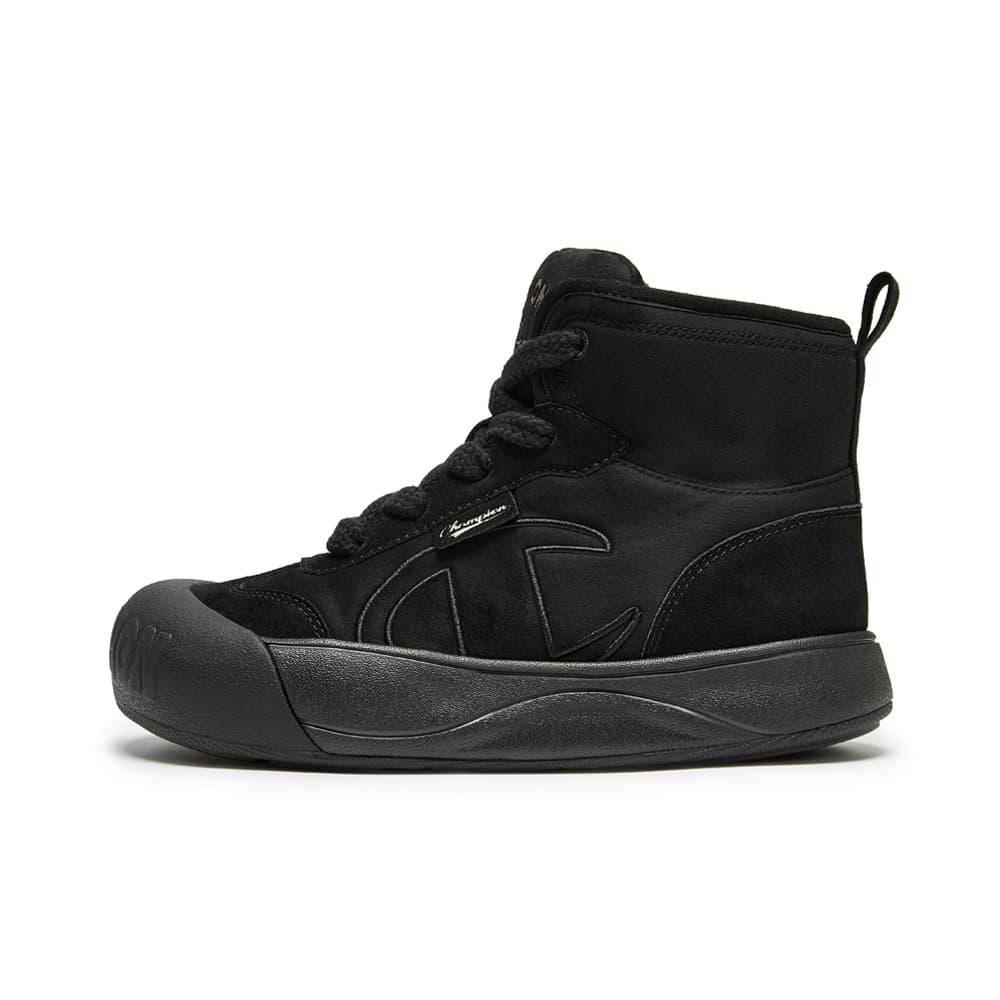 Кроссовки Champion Skate Shoes High Top Черный Шампанское золото Мужской - изображение 1