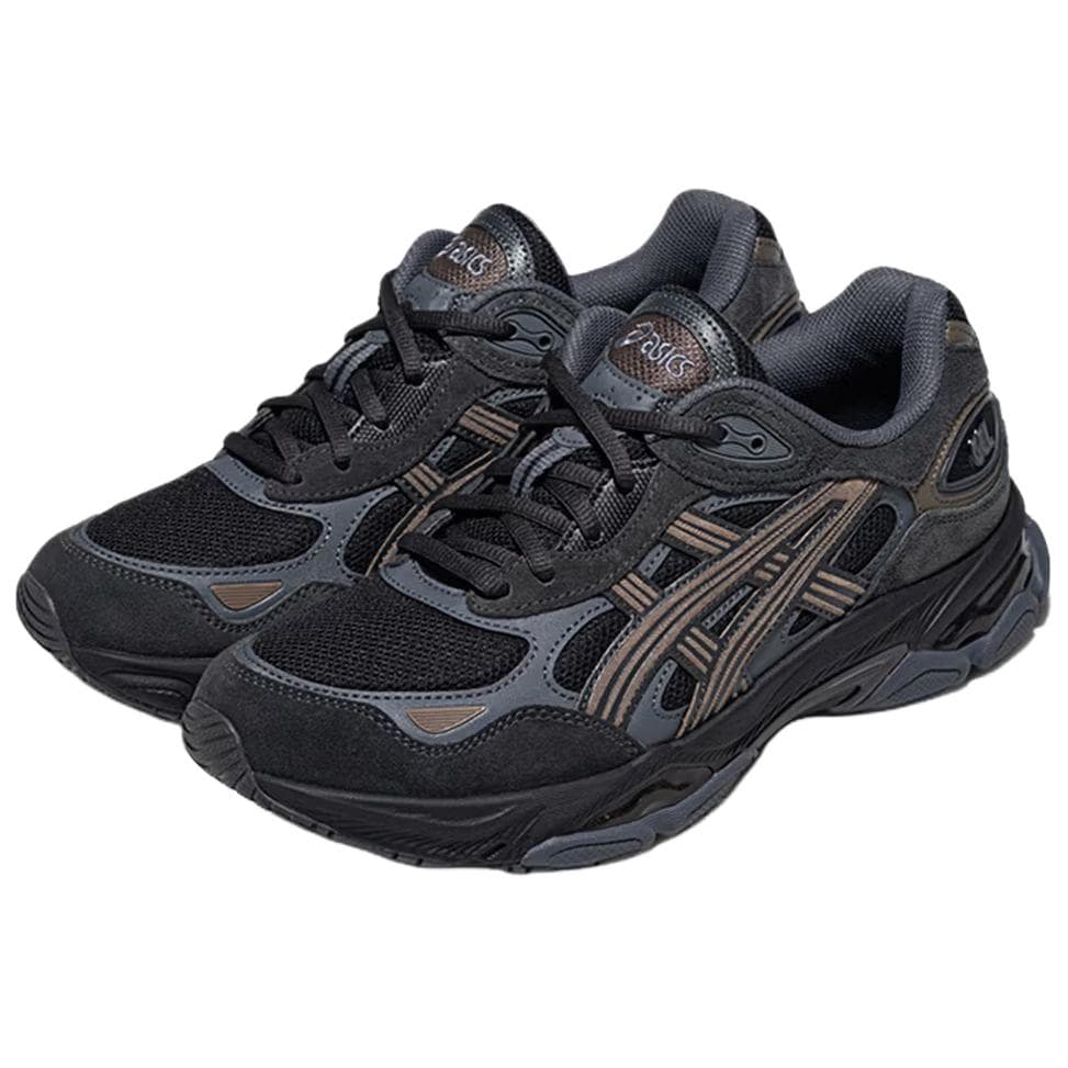 Кроссовки для бега asics Гель NYC 2,0 Беговые кроссовки Low Топ Черный серый Унисекс - изображение 2