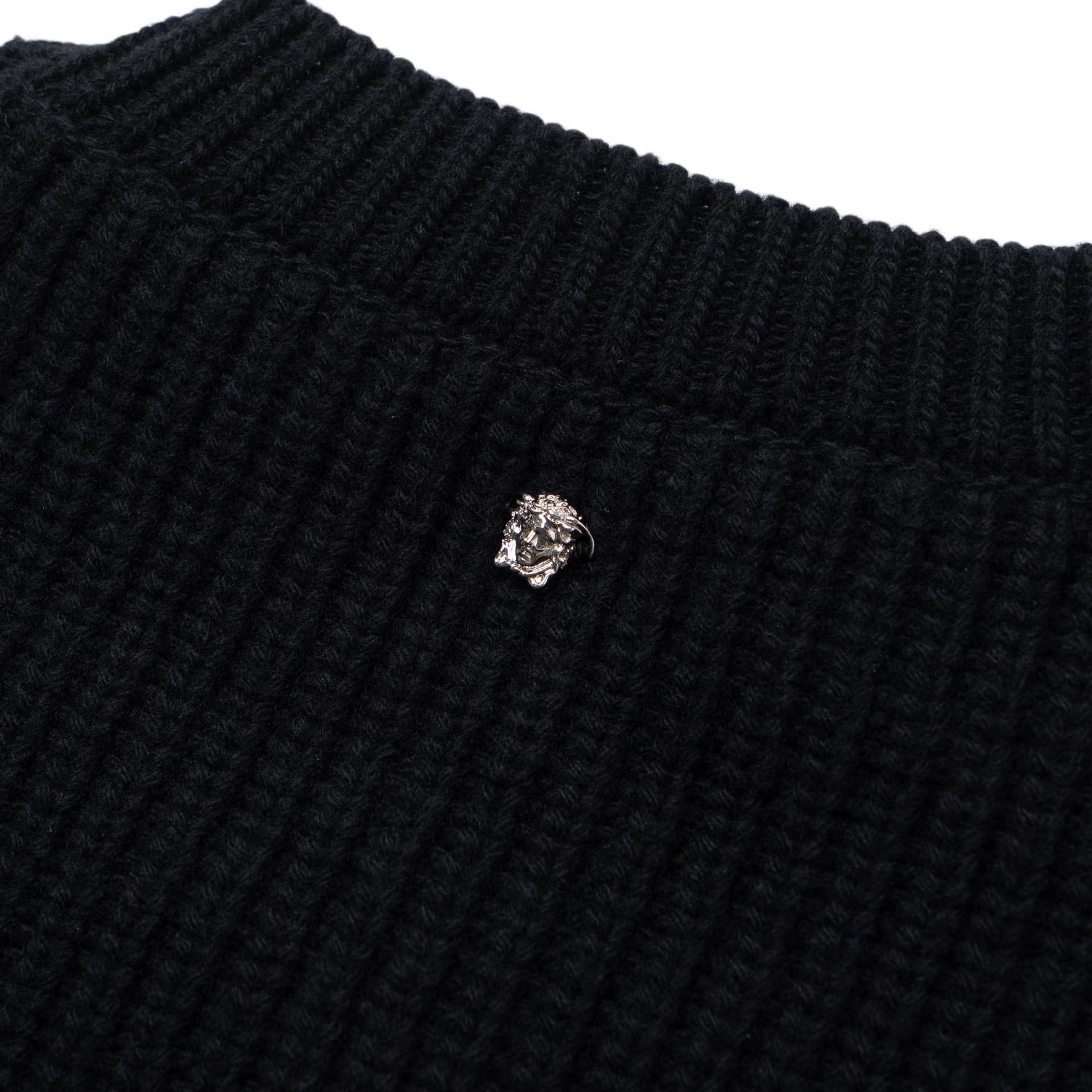 Кардиган VERSACE Distressed Knit Sweater - изображение 3