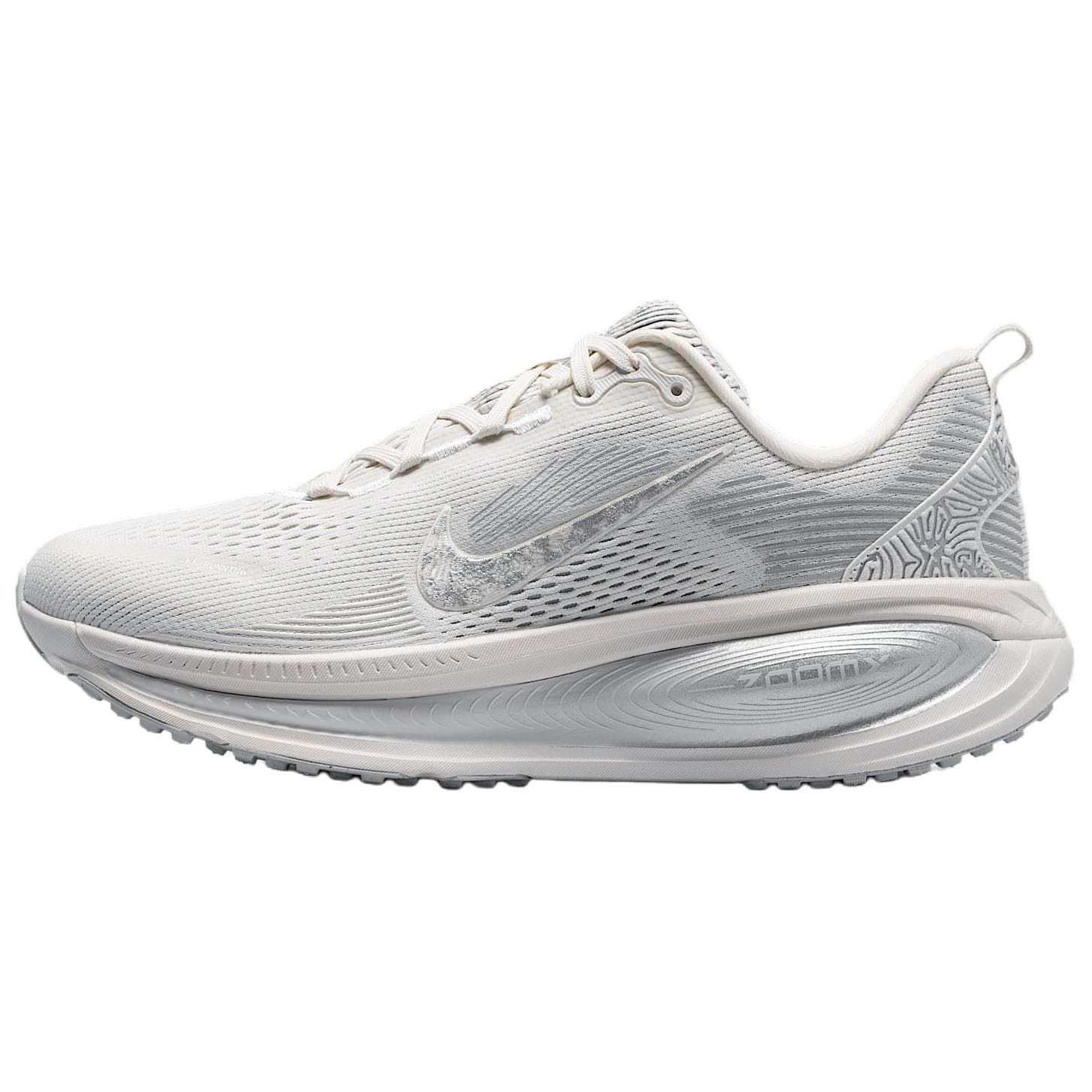 Кроссовки для бега NIKE Vomero 18 Беговые кроссовки Низкий Топ Серебристый Белый Женские - изображение 1
