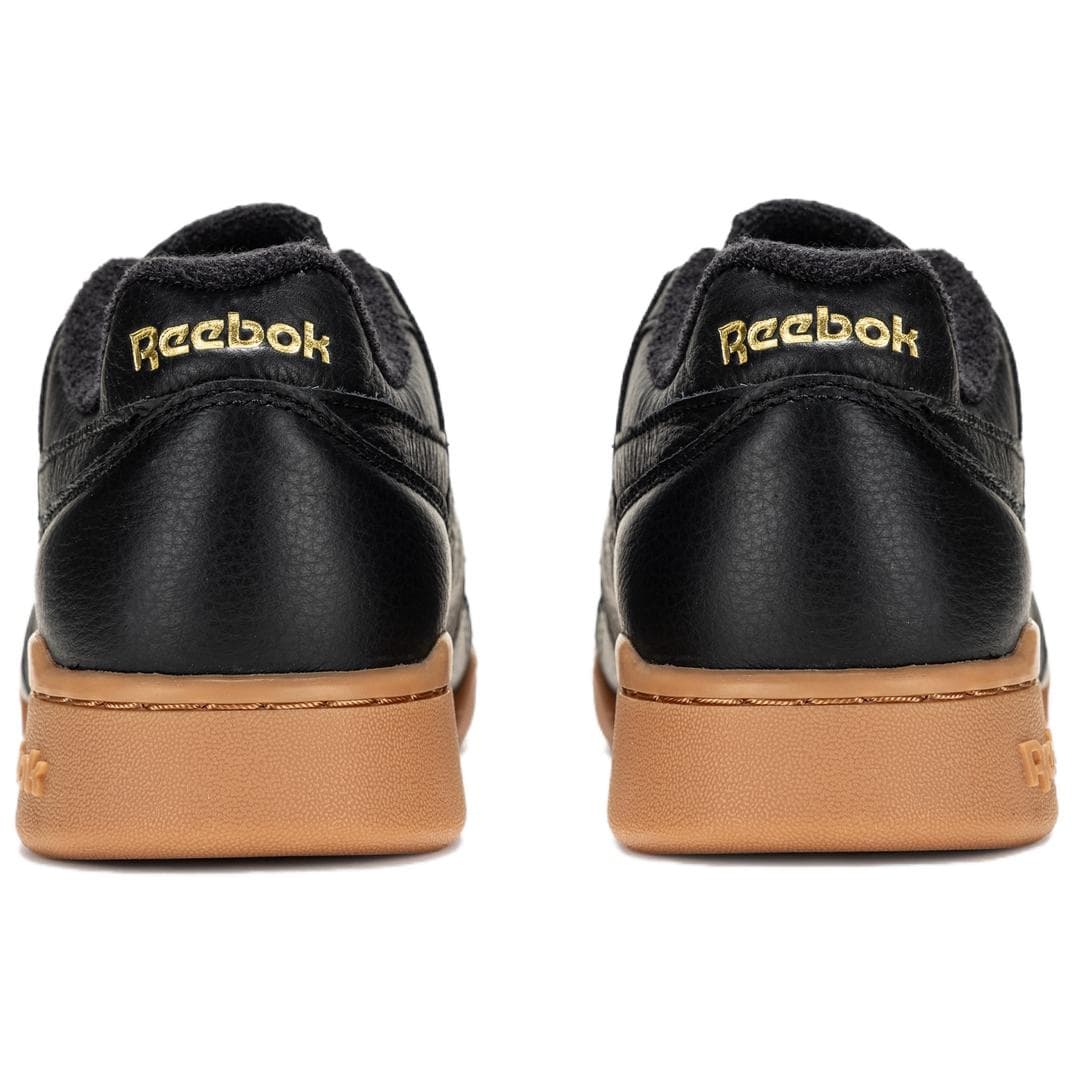 Кроссовки REEBOK Низкие кеды Повседневная обувь Унисекс Черный Золото RE-ENTER The Scene Возвращайтесь с шагом - изображение 4