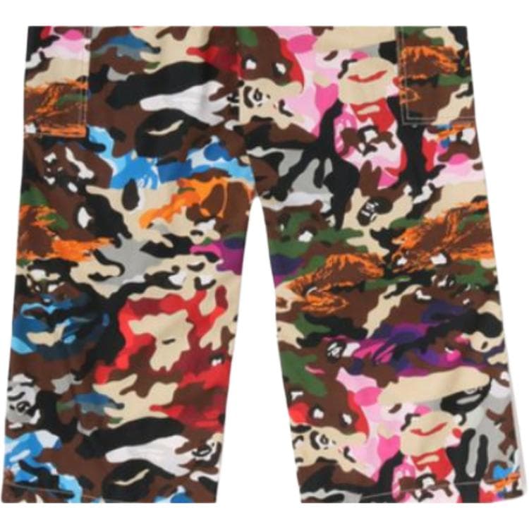 A BATHING APE Смешанный Камуфляж Женские Карго Брюки - изображение 7