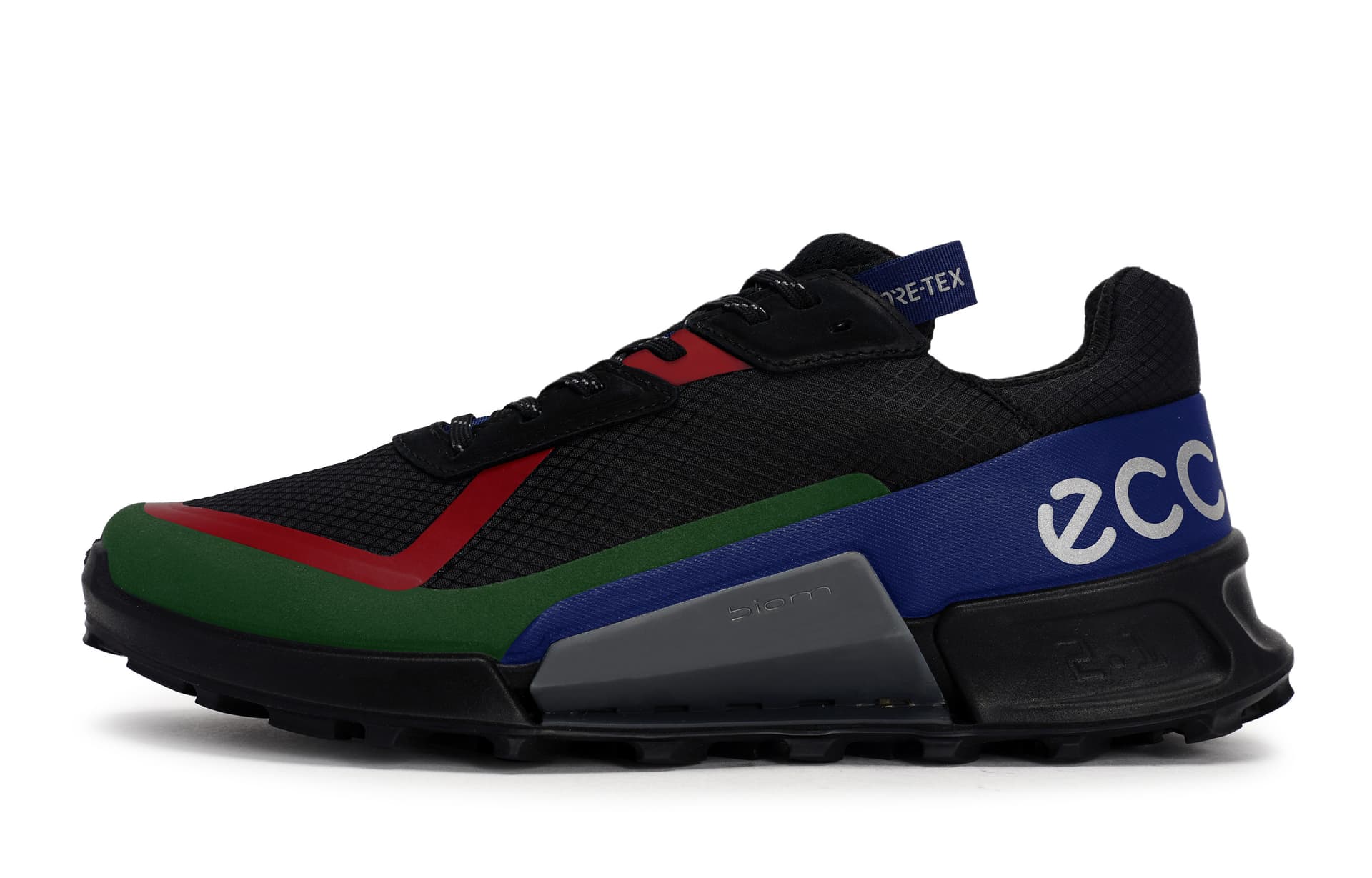 Кроссовки Ecco BIOM 2.1 X Country Black Red Green - изображение 2