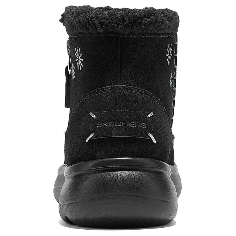 Ботинки зимние Skechers On-The-GO Encore Сноубутсы Чисто черный Bbk Женские - изображение 3