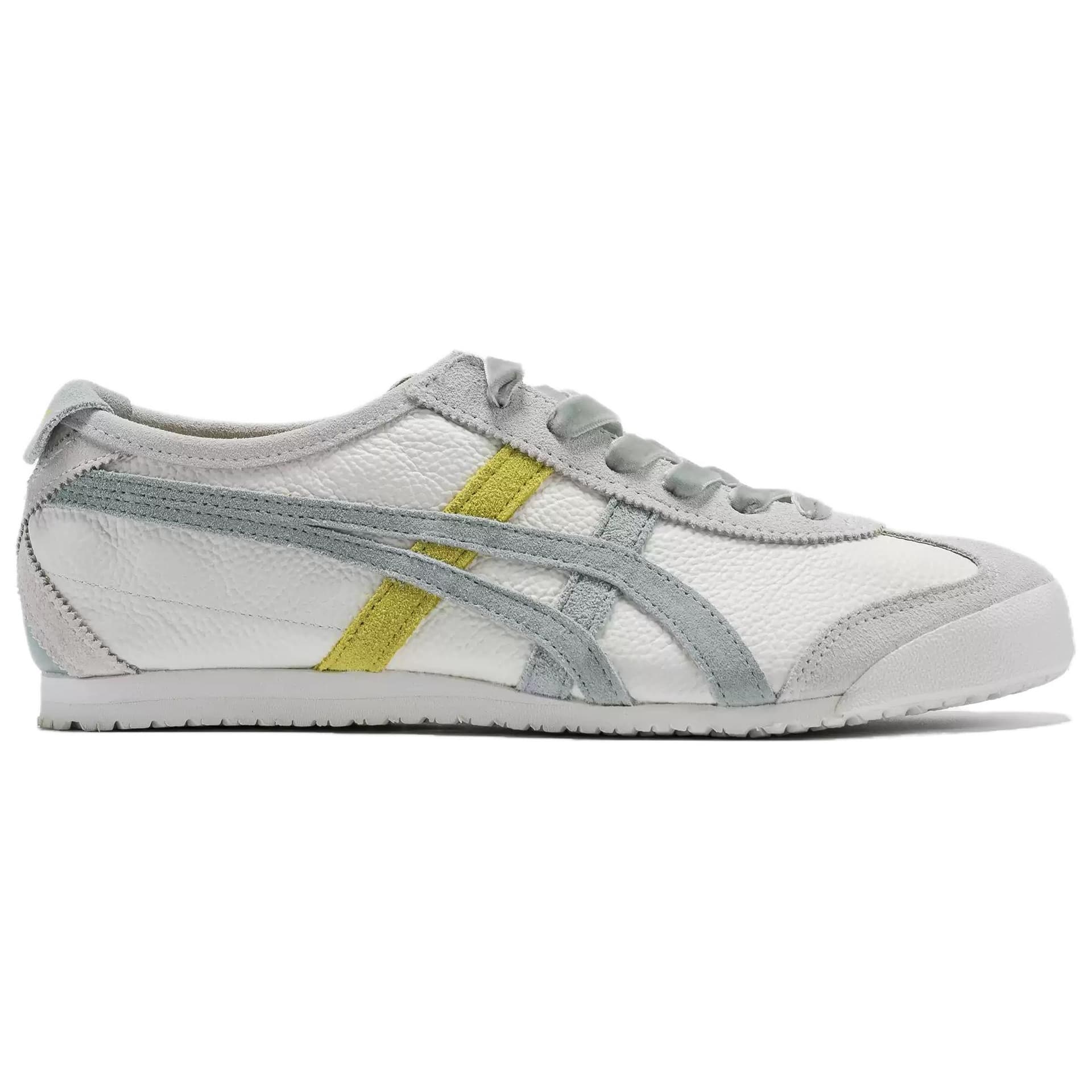 Кроссовки Onitsuka Tiger MEXICO 66 VINY Повседневная обувь Низкий Топ Экрю Светло-синий Унисекс - изображение 2