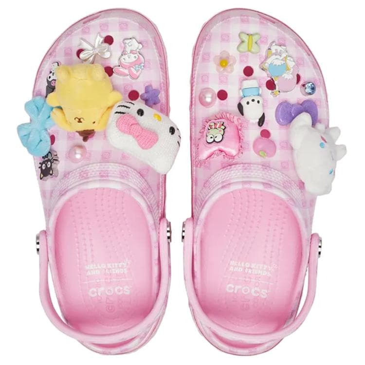 Сабо Crocs x Hello Kitty Classic Platform Clog Сабо из резины Женские - изображение 3