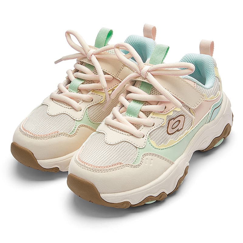 Кроссовки BALABALA Детская беговая обувь Low Top Экрю 10303 Kids - изображение 2