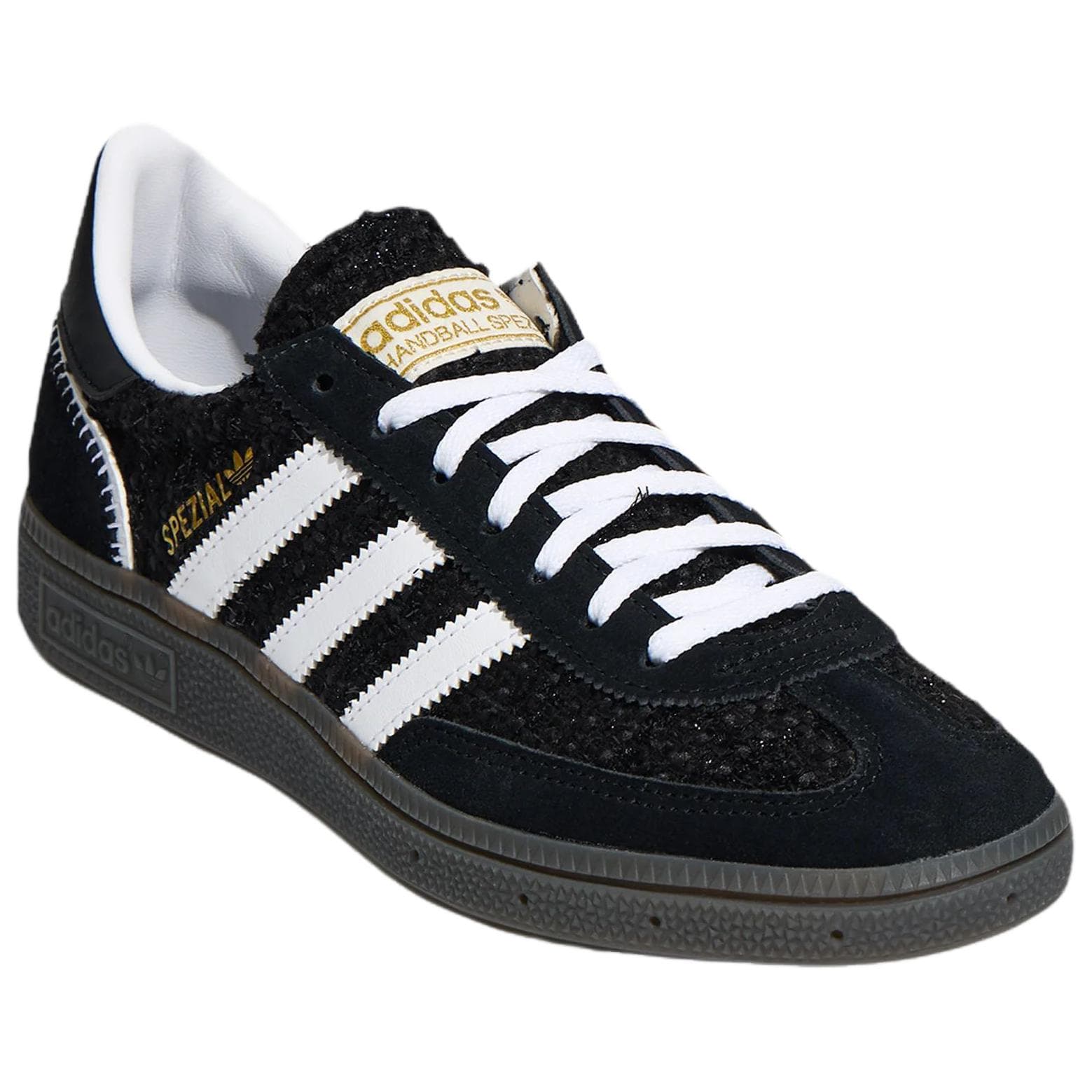Кроссовки Adidas Originals HANDBALL SPEZIAL Кеды немецкой армии (GAT) Low Топ Черный Белый Унисекс - изображение 3