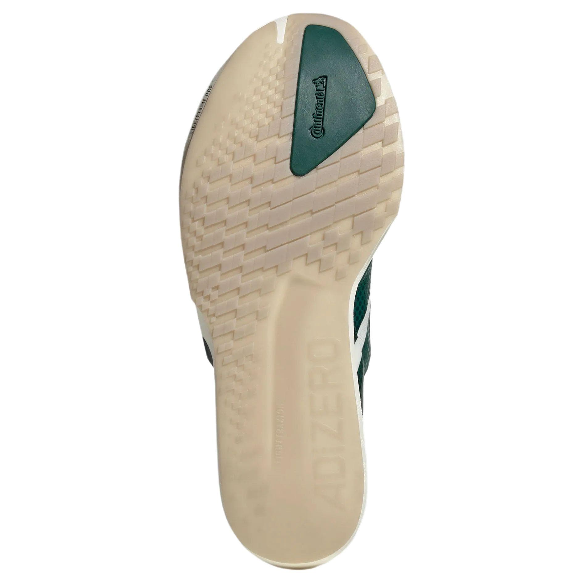 Кроссовки для бега Adidas Adizero Adios 9 Беговые кроссовки Низкий верх Нефритовый белый Лесной зеленый Мужской - изображение 2