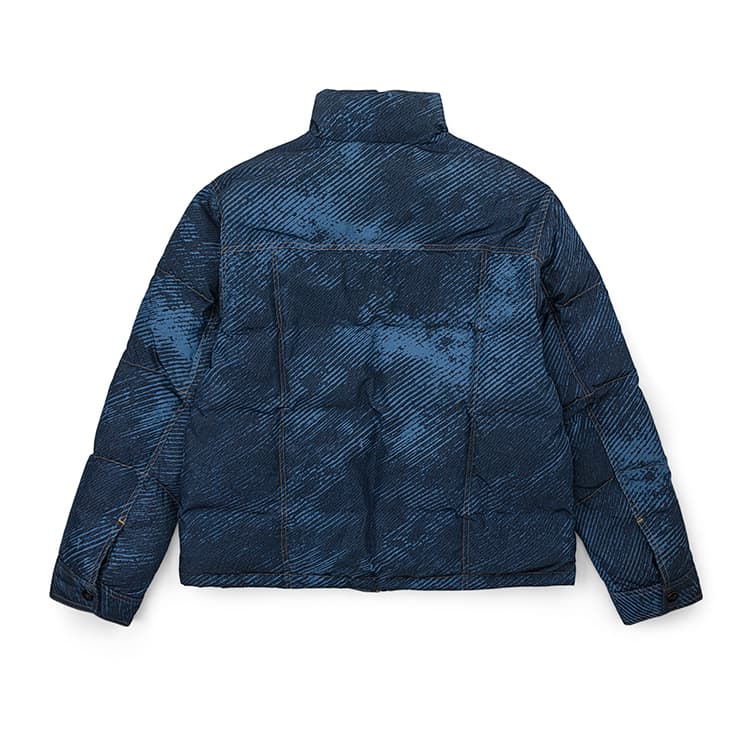 Зимняя куртка Lee FW26 Пуховик Мужской Темно-синий - изображение 2