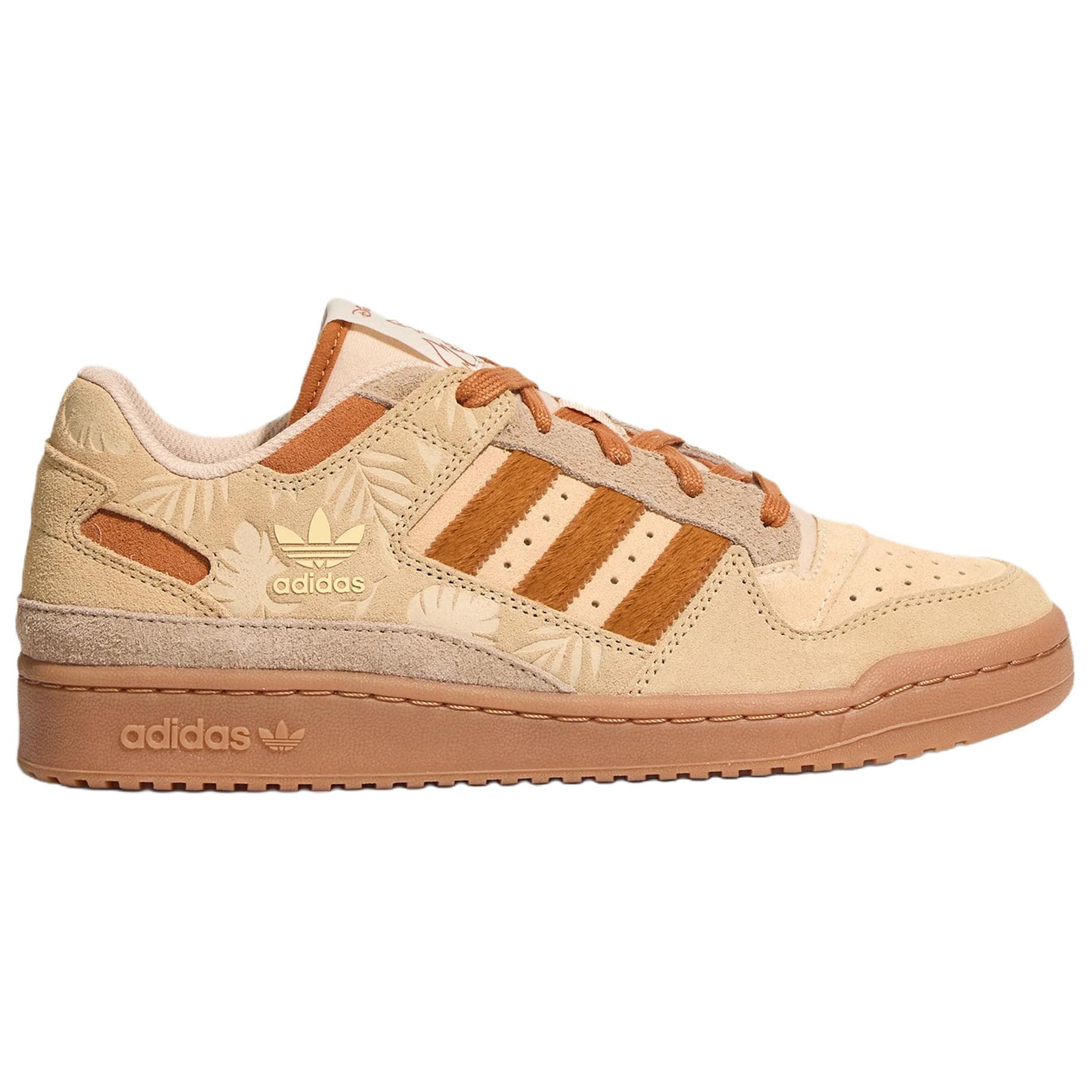 Кроссовки Adidas Originals FORUM CL Скейтборд Кроссовки Низкий Топ Светлый Бежевый Темный Коричневый Унисекс - изображение 2