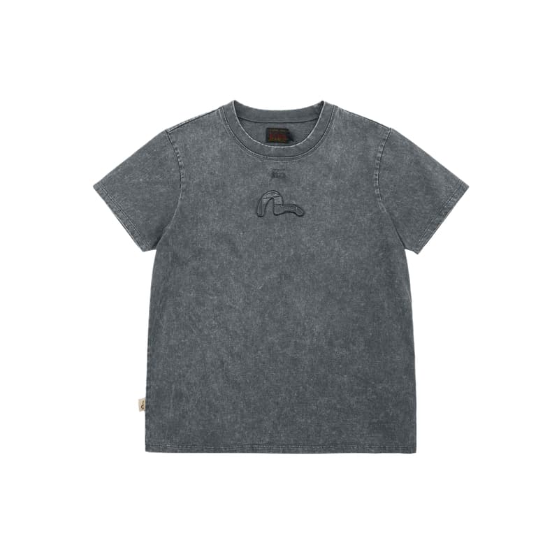 Футболка Evisu Темно-серые Женские T-рубашки - изображение 1