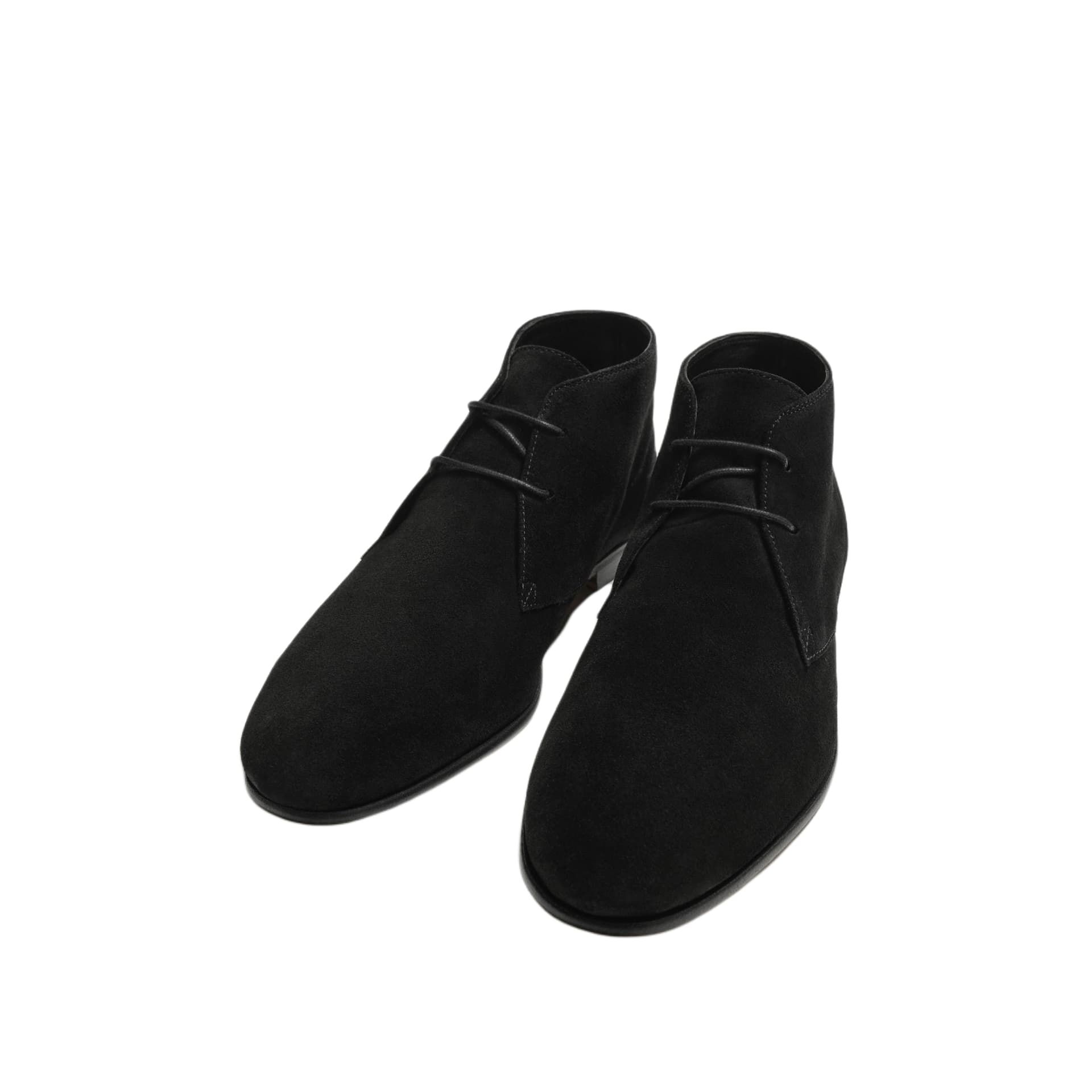 Сапоги zara Ботильоны Черный мужской - изображение 2