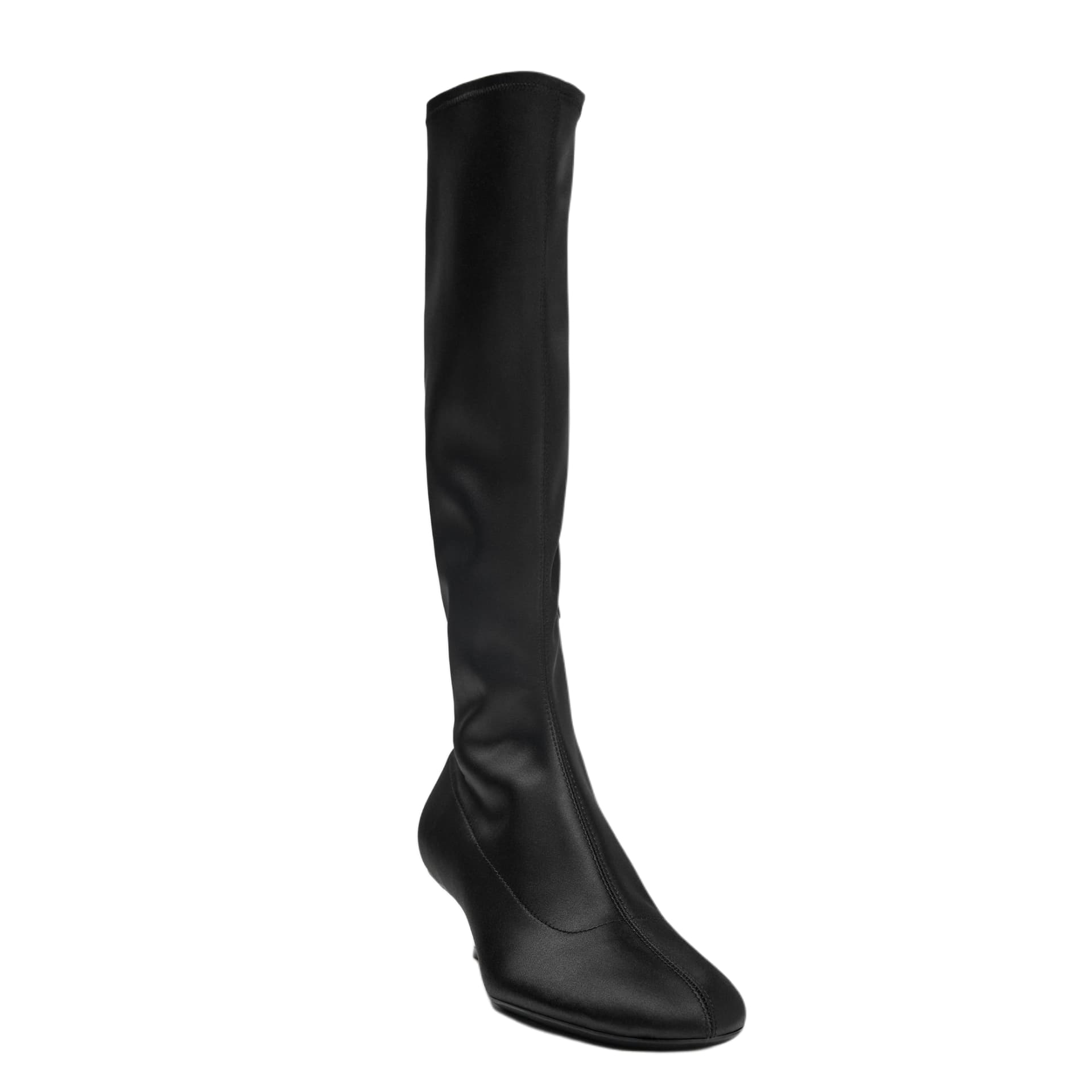 Ботинки zara Колено High Ботинки Черный Женские - изображение 3