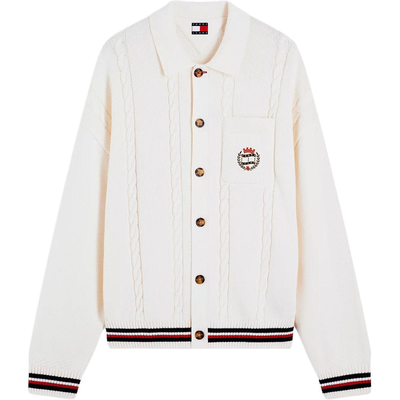 Tommy Hilfiger Экрю Мужской Трикотаж - изображение 1