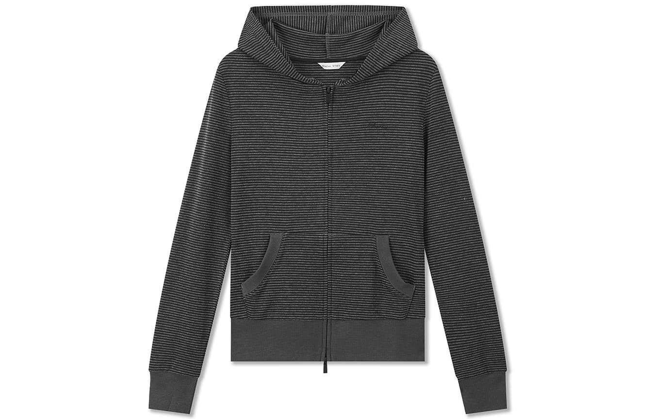 Худи BONELESS BLACK Полосы Женские Толстовки - изображение 1
