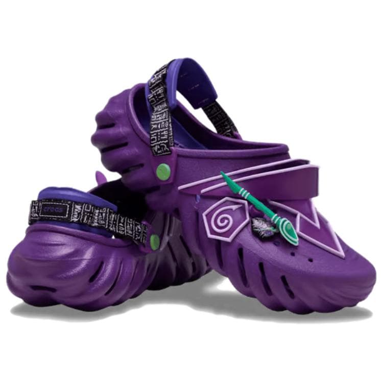 Сабо CROCS Echo Clog Сабо резиновые Фиолетовый Унисекс - изображение 3