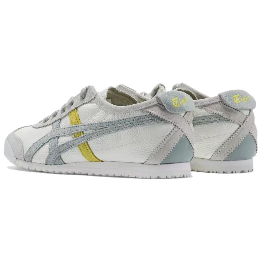 Кроссовки Onitsuka Tiger MEXICO 66 VINY Повседневная обувь Низкий Топ Экрю Светло-синий Унисекс - изображение 4