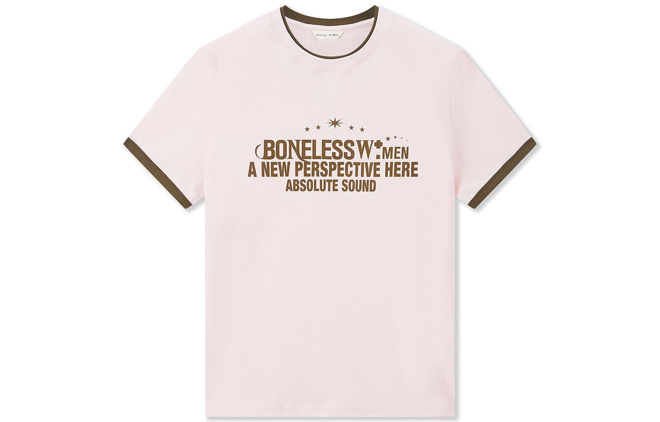 Футболка BONELESS Cut Розовый Женские T-рубашки - изображение 1