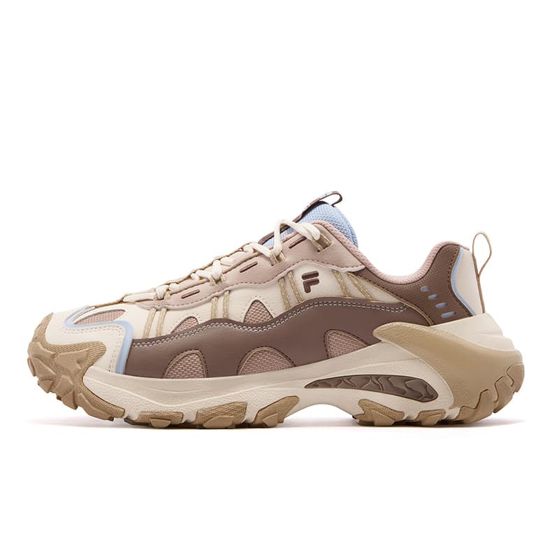 Кроссовки FILA FUSION EXOCET II Mountains Shoe 2 Низкий Топ Массивные Кроссовки Женские Оливково-Коричневый Светлый Умбра - изображение 1