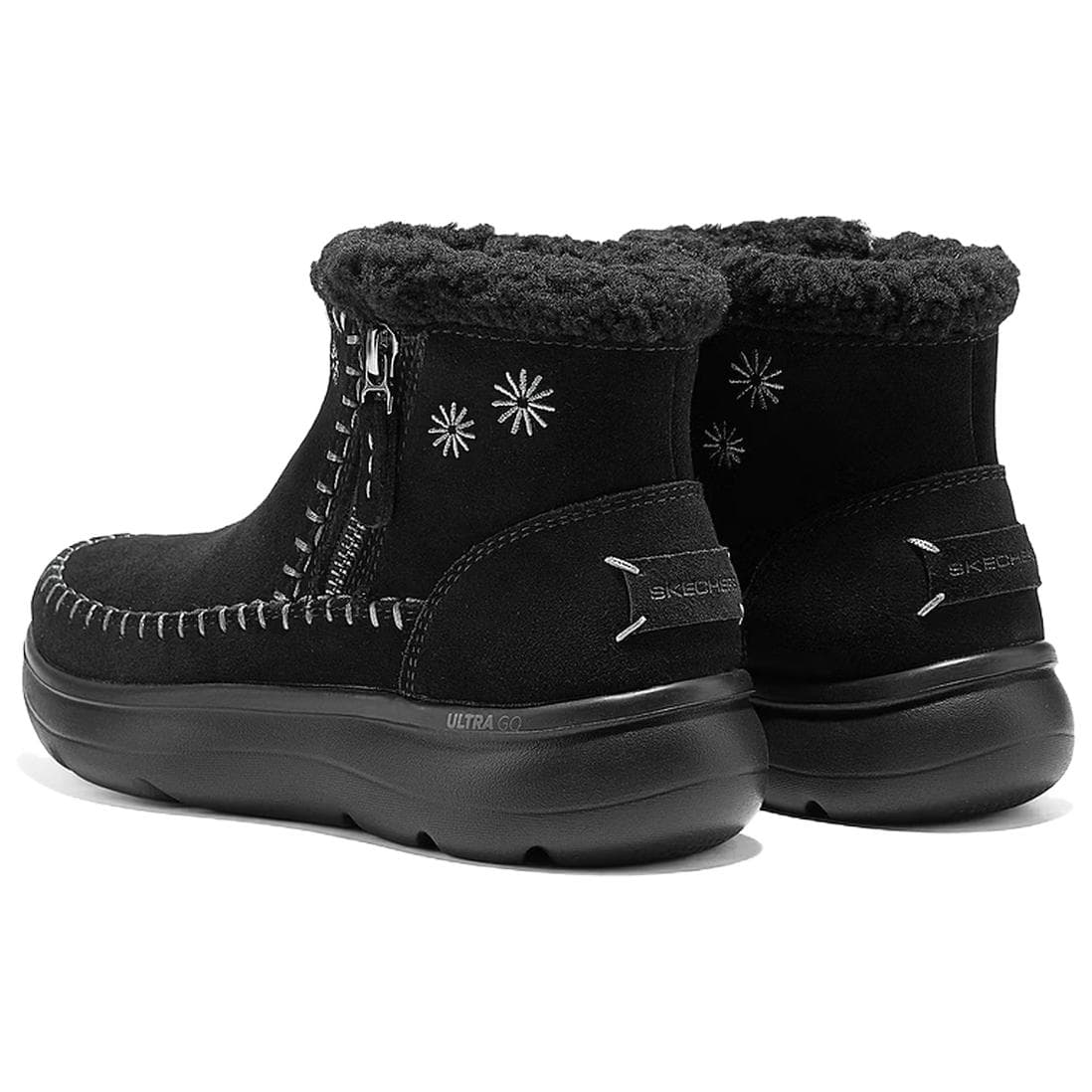 Ботинки зимние Skechers On-The-GO Encore Сноубутсы Чисто черный Bbk Женские - изображение 2