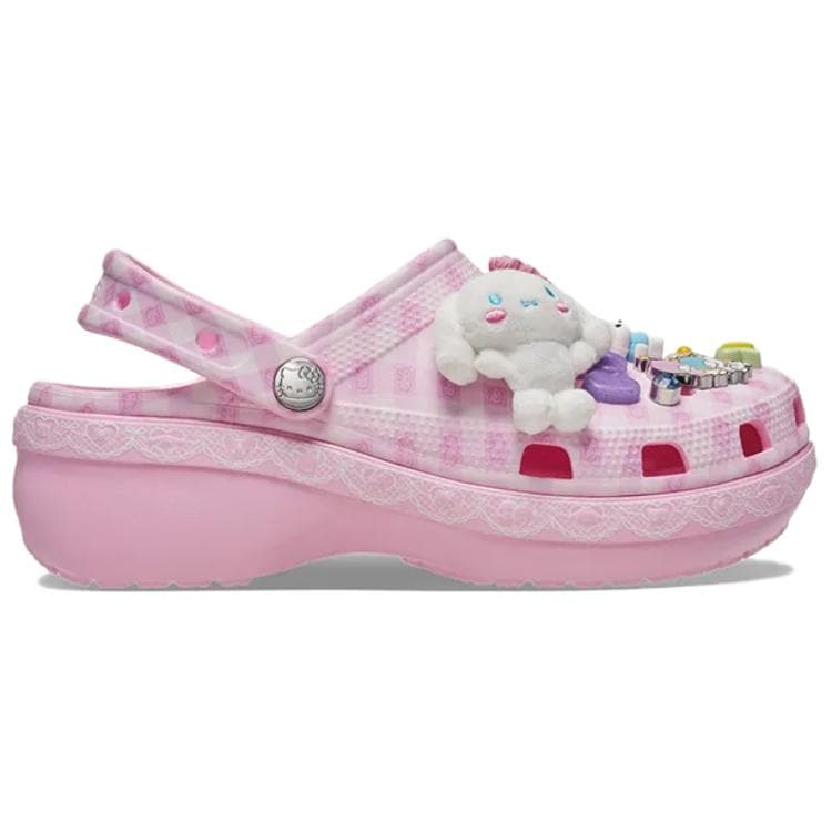 Сабо Crocs x Hello Kitty Classic Platform Clog Сабо из резины Женские - изображение 2