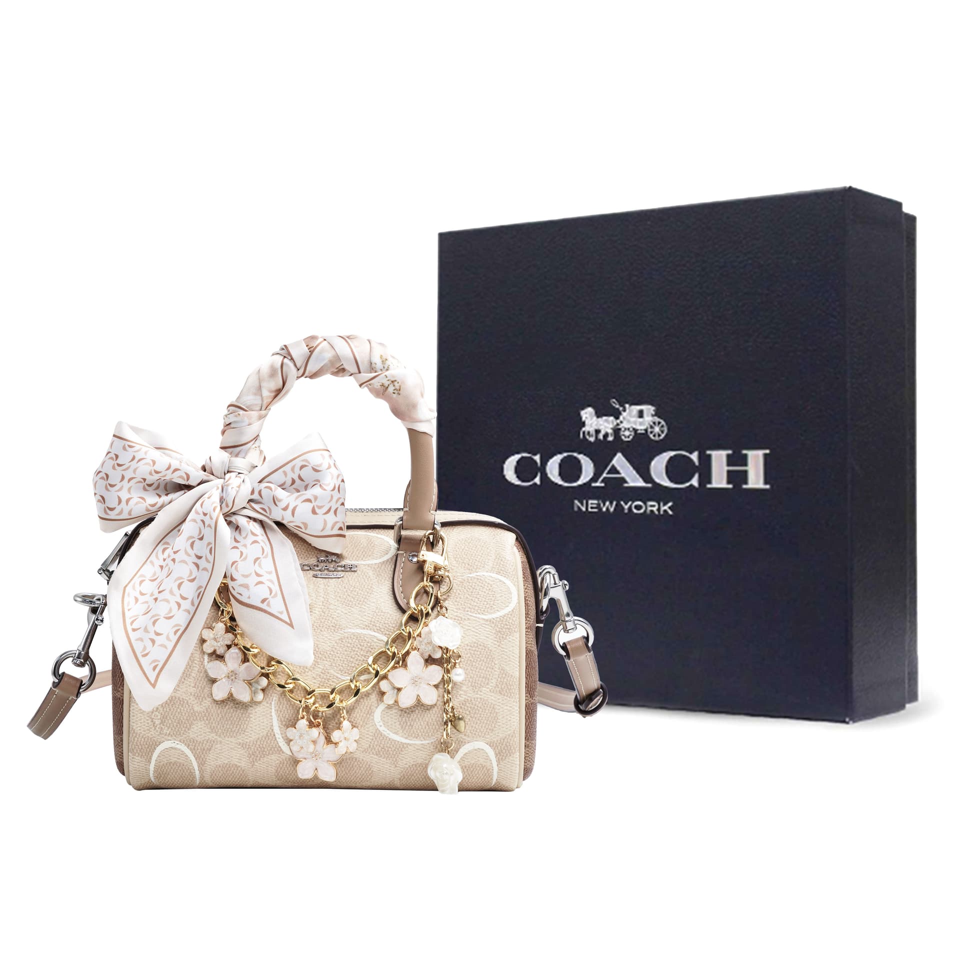 Сумка COACH Rowan 18 PVC - изображение 2