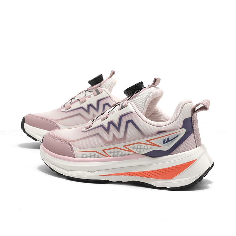 Кроссовки WARRIOR Детские беговые кроссовки Low Топ Розово-бежевый Kids - изображение 6