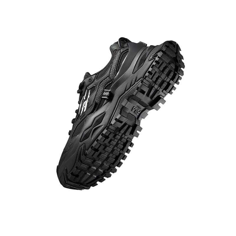 Кроссовки FILA FUSION Bianco Low-Top Massive Sneakers Мужские Черный Космический Серебристый - изображение 6