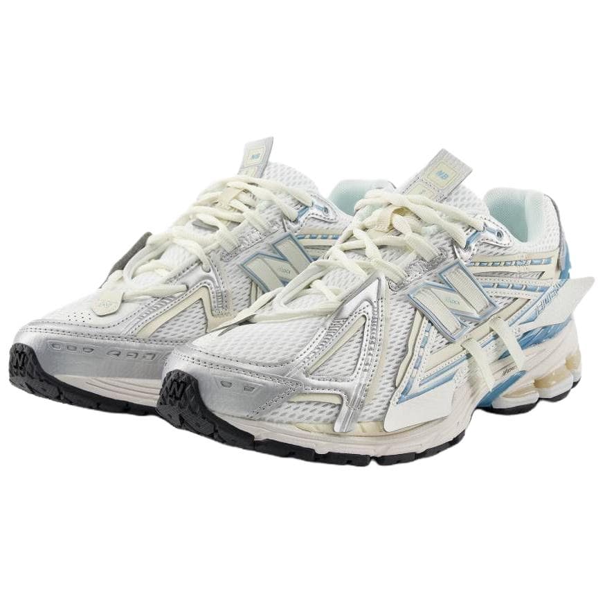Кроссовки для бега New Balance 1906A Беговые кроссовки Low Топ Белый Светло-синий Серебряный Унисекс - изображение 3