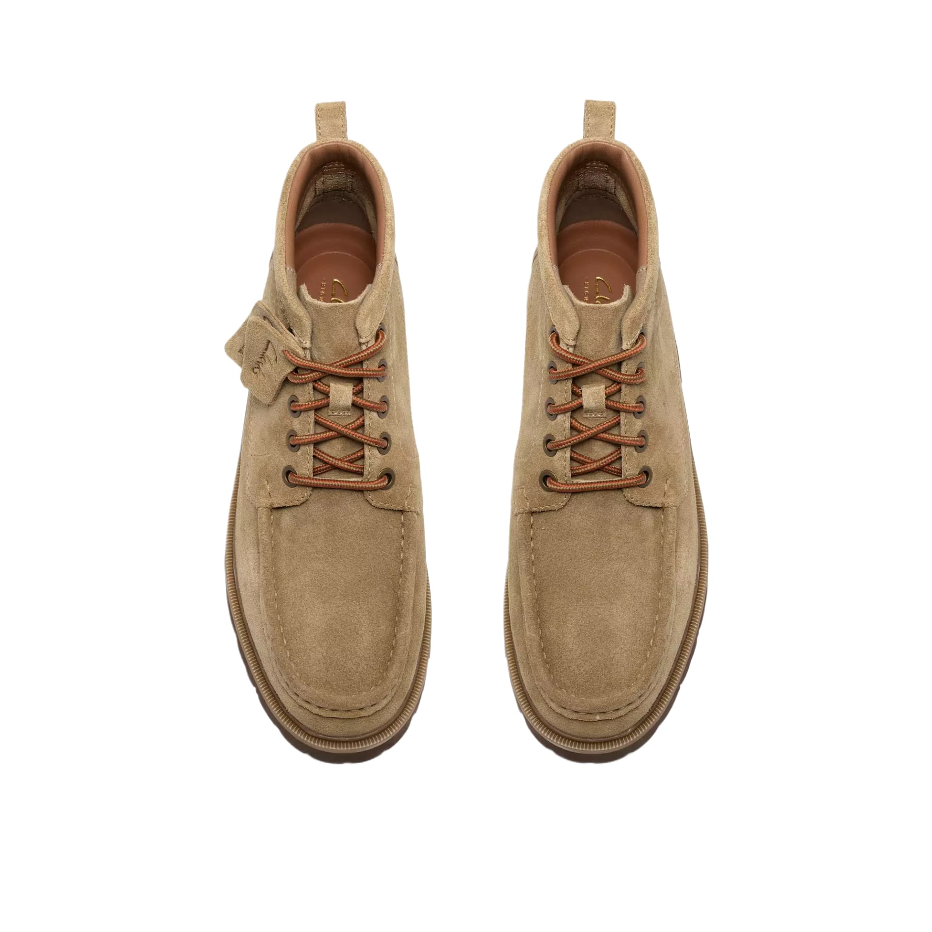 Ботинки CLARKS Армейские ботинки Темный Песок Мужской - изображение 3