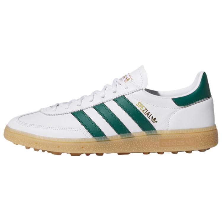 Кроссовки для гольфа Adidas Originals SPEZIAL Обувь для гольфа Low Топ Белый черный зеленый Мужской - изображение 1