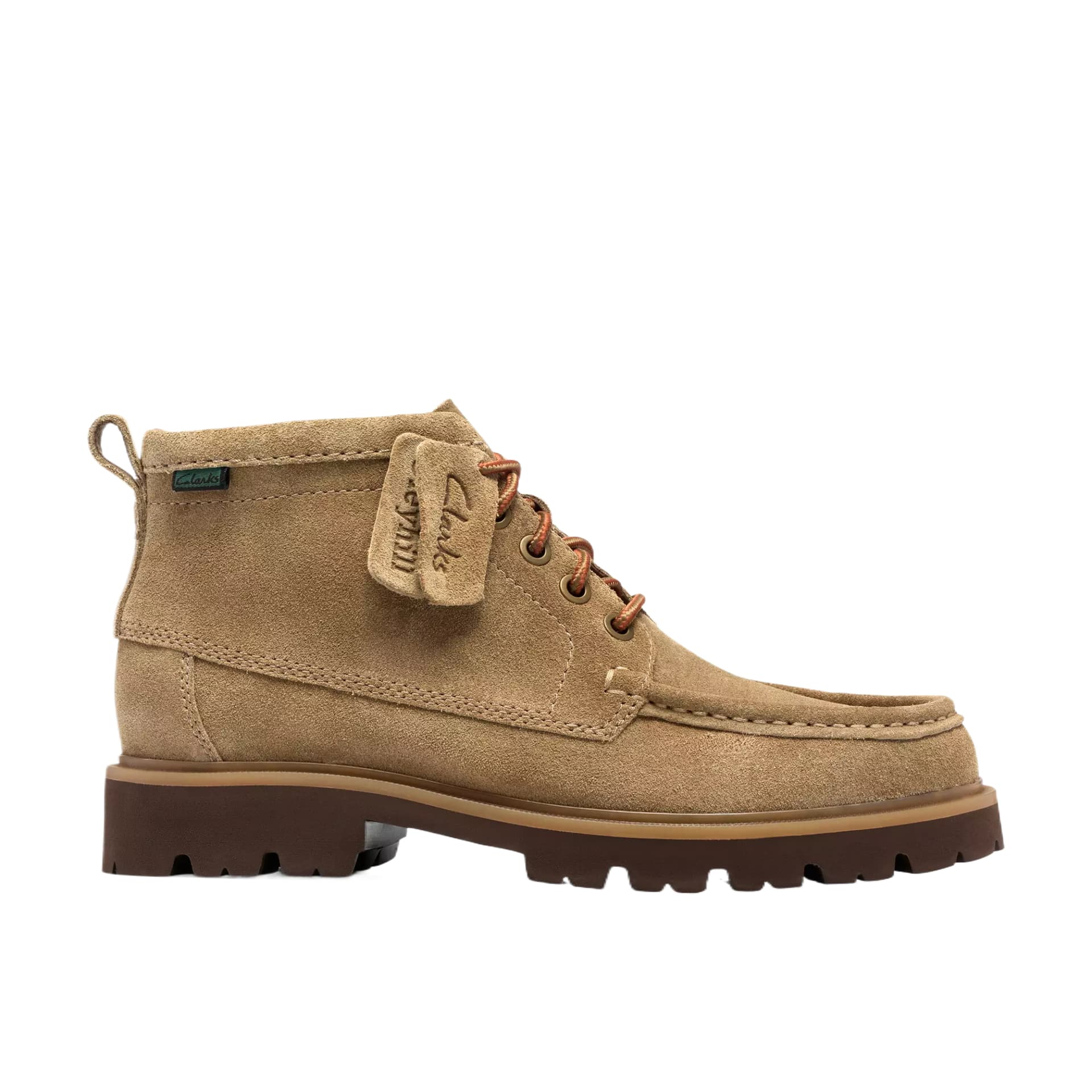 Ботинки CLARKS Армейские ботинки Темный Песок Мужской - изображение 2
