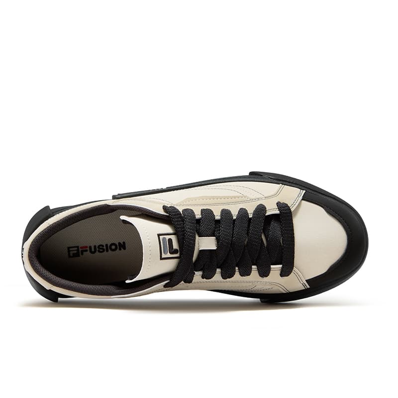 Кроссовки FILA FUSION ПЛА (POP) Лоу-топы Скейтборд Обувь Мужской Шампанское Коричневый черный - изображение 4