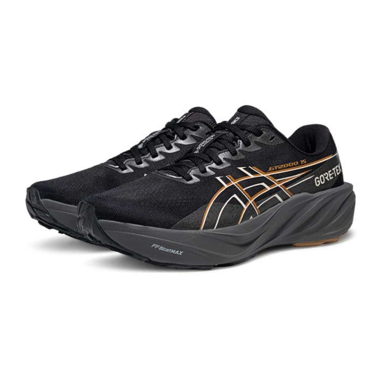 Кроссовки для бега asics GT 2000 15 Беговые кроссовки Low Топ Черный Белый Унисекс - изображение 3