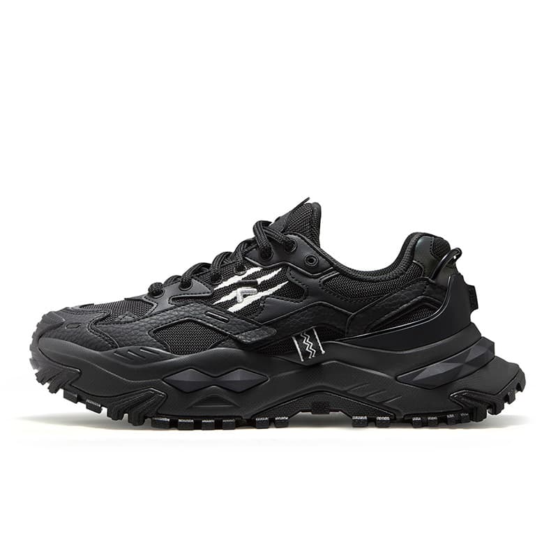 Кроссовки FILA FUSION Bianco Low-Top Massive Sneakers Мужские Черный Космический Серебристый - изображение 1