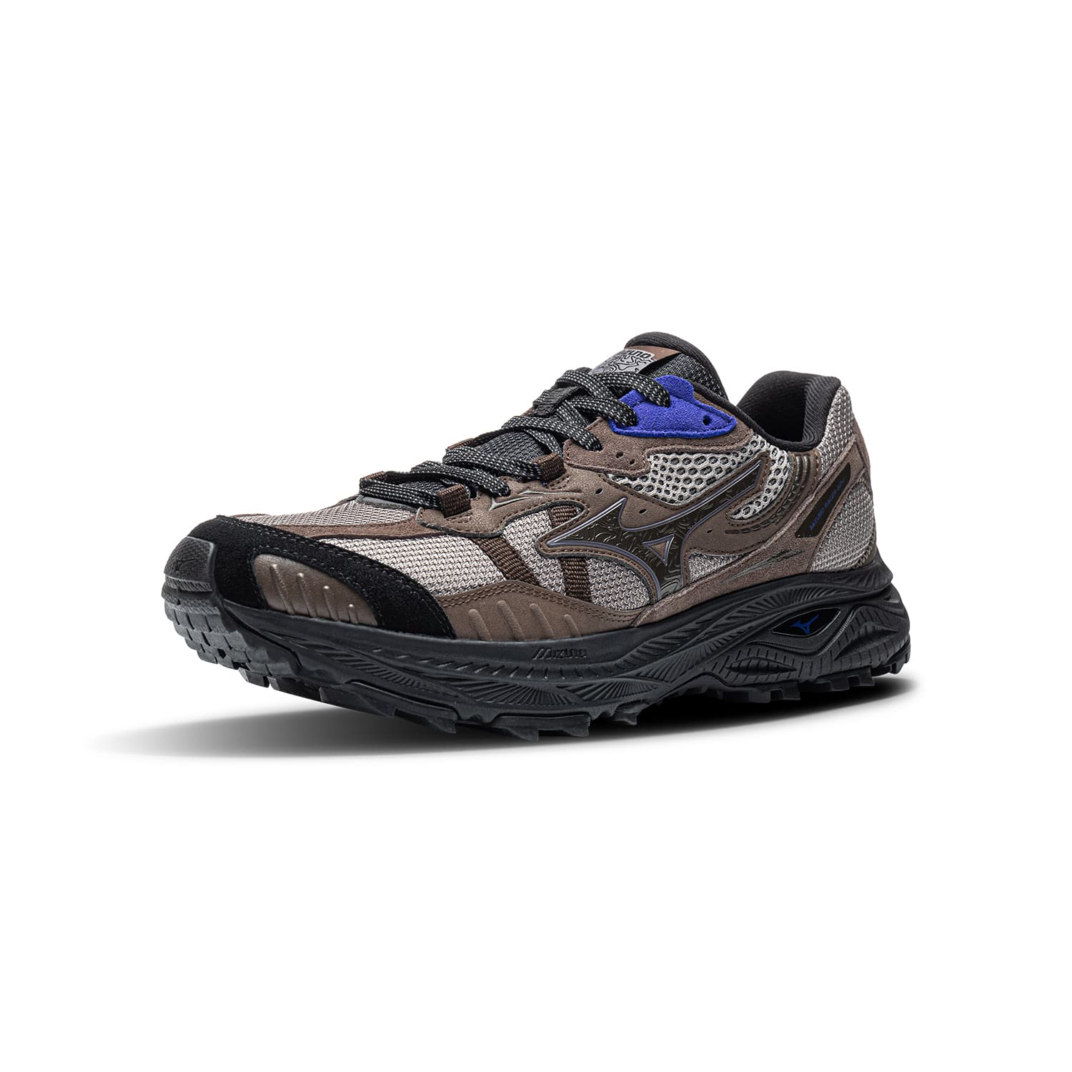 Кроссовки для бега Mizuno Racer ADV Беговые кроссовки Низкий Топ Cliff Серый Темная Умбра Серый Tread Серый Унисекс - изображение 2