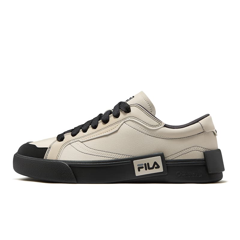 Кроссовки FILA FUSION ПЛА (POP) Лоу-топы Скейтборд Обувь Мужской Шампанское Коричневый черный - изображение 1