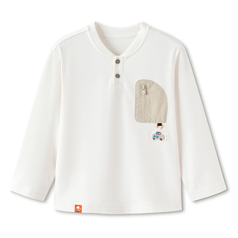 Футболка BALABALA Ecru 10302 Kids T-рубашки - изображение 1