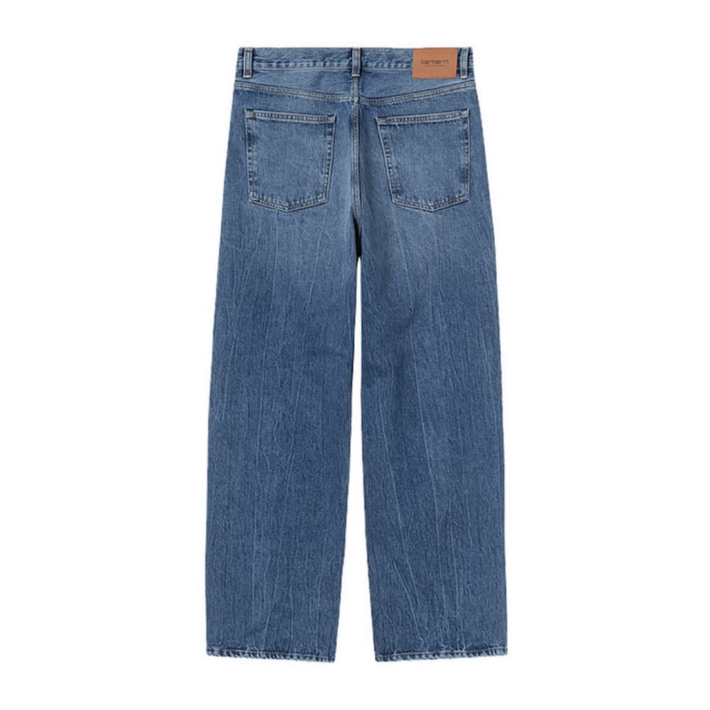 Штаны Carhartt WIP FW26 BLX синий Мужской Джинсы - изображение 2