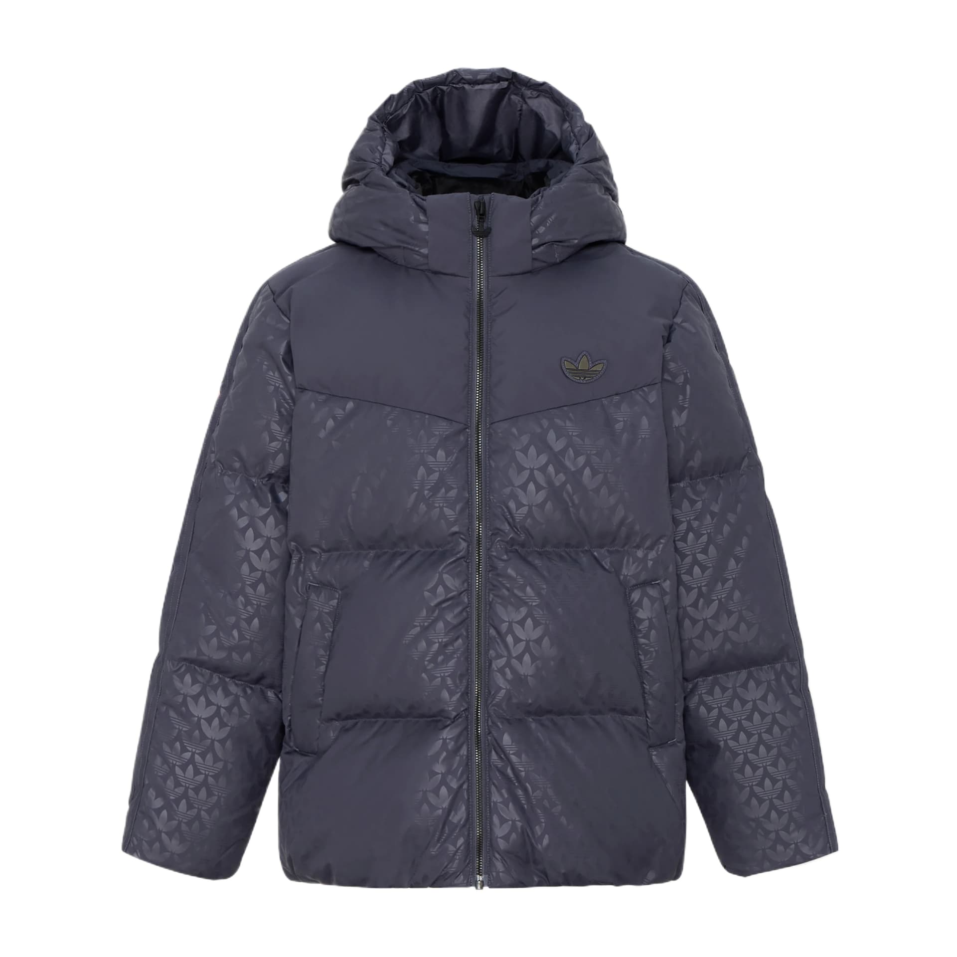 Adidas Originals Аврора Циановый Серый Черный Kids Пуховики - изображение 1