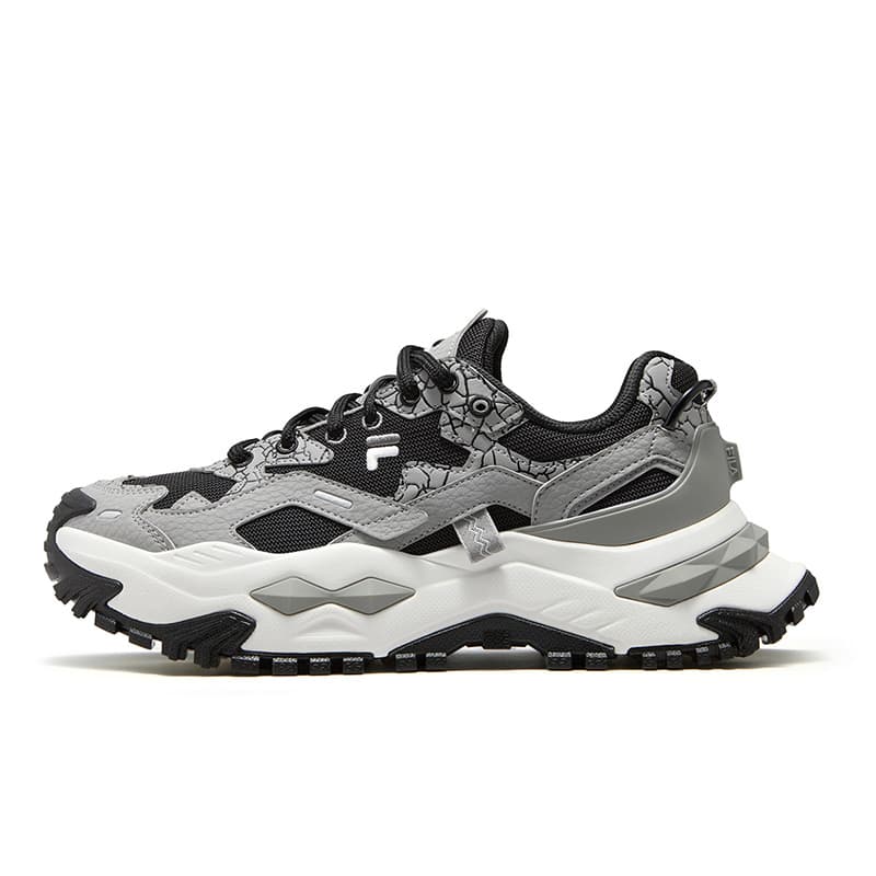 Кроссовки FILA FUSION Bianco Низкие кеды массивные кроссовки мужские черный слоновая серый - изображение 1