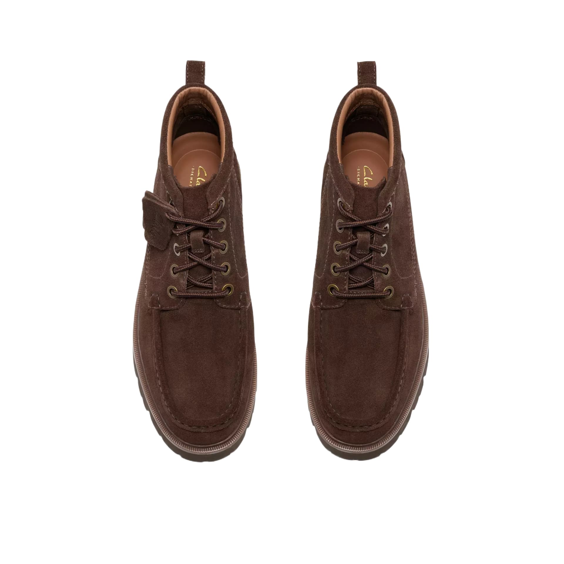Сапоги CLARKS Ботильоны Коричневый Мужской - изображение 2
