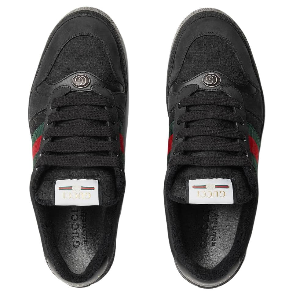 Кроссовки Gucci Screener Low Black - изображение 4