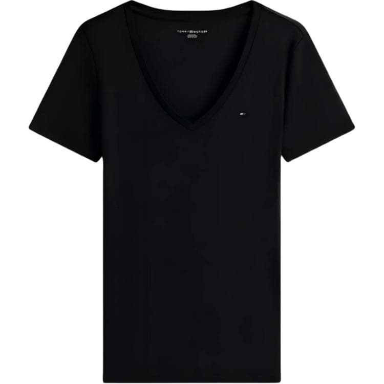 Футболка Tommy Hilfiger Черные Женские T-рубашки - изображение 1