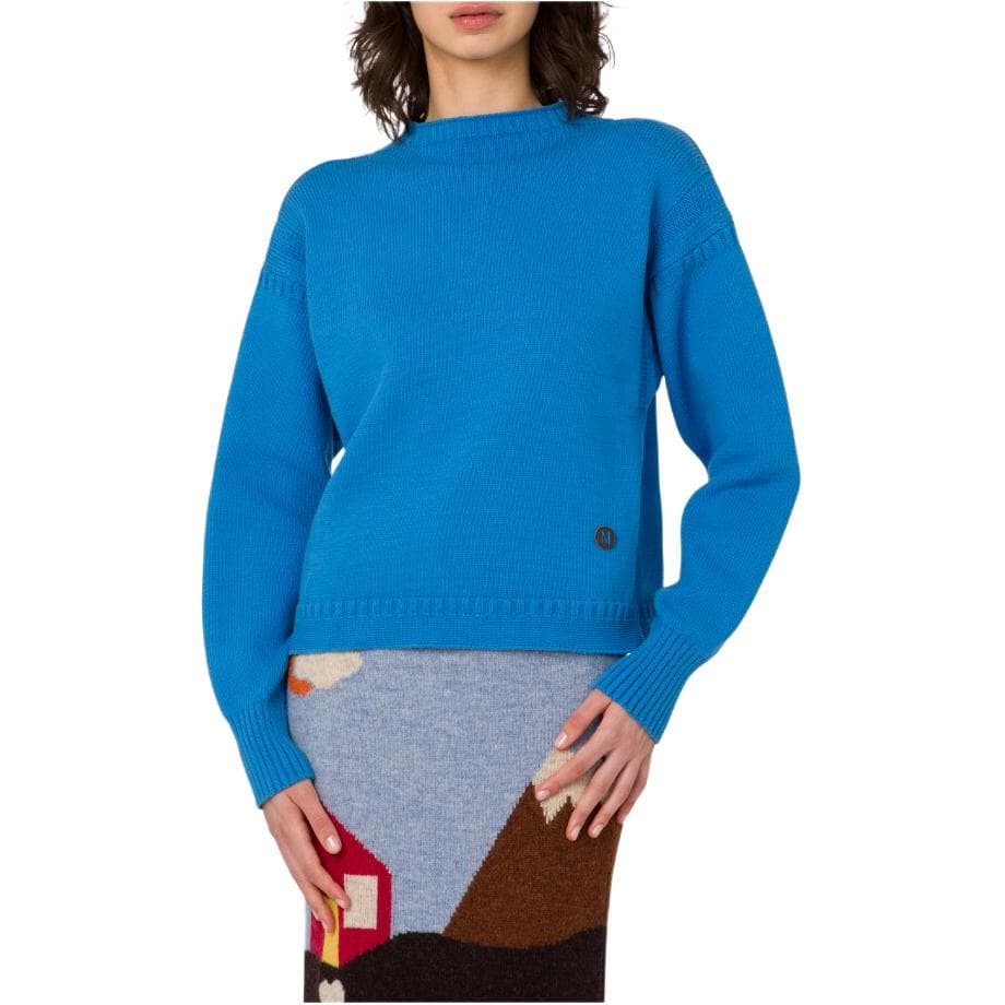 Кофта MOSCHINO Синий Женские Трикотаж - изображение 1